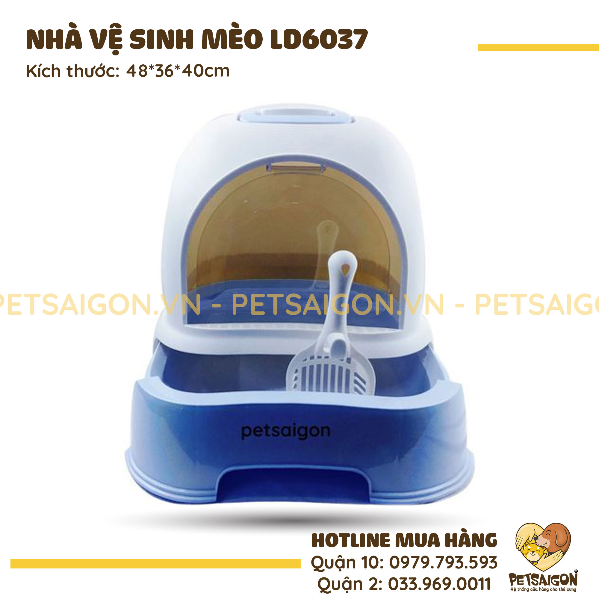 Nhà vệ sinh mèo LD6037