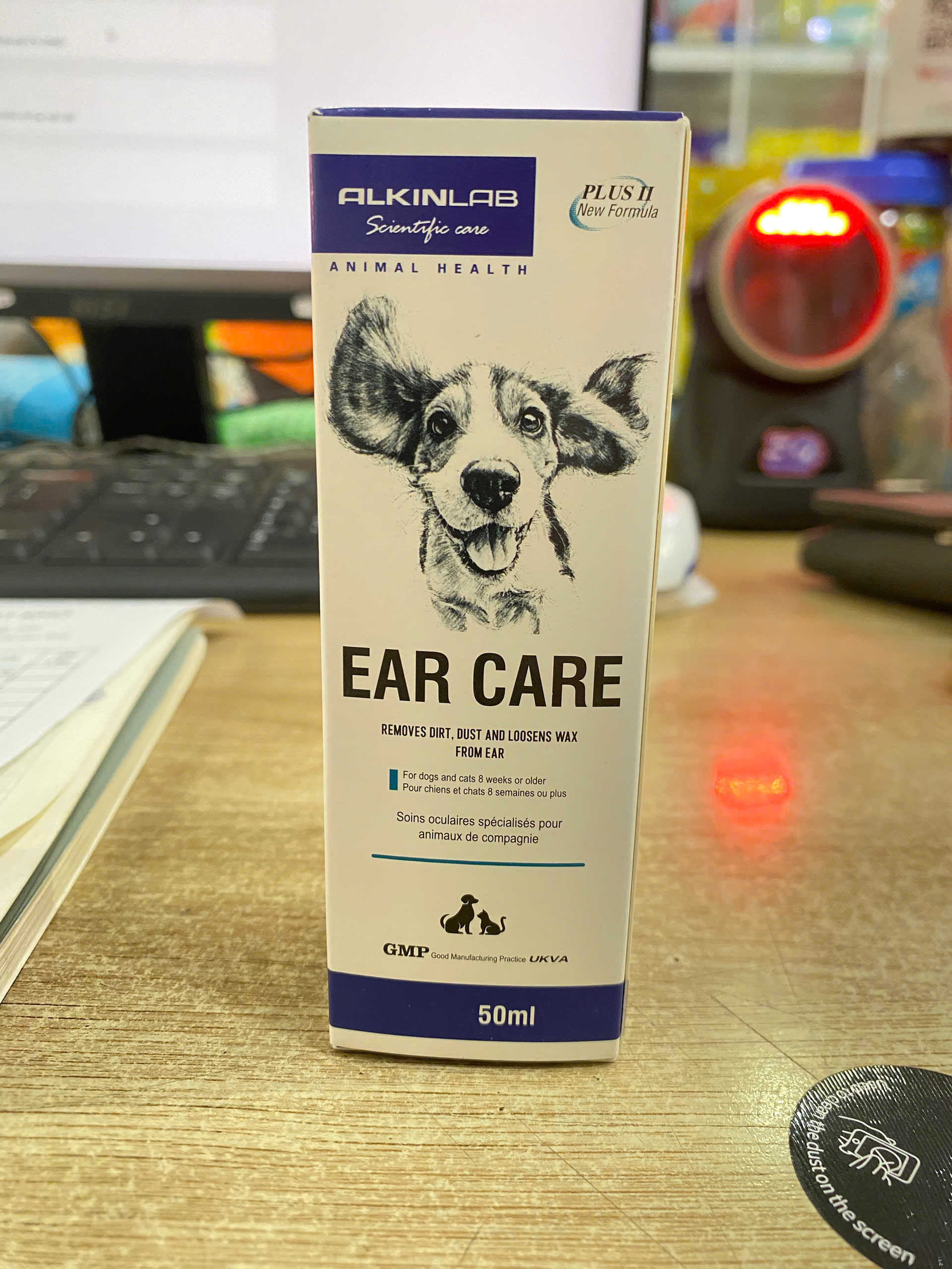 Dung Dịch Vệ Sinh Tai Cho Thú Cưng ( cún và mèo)-50ml