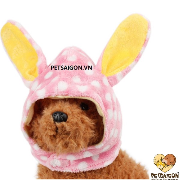 Nón Cho Chó Mèo - Nón Tai Thỏ