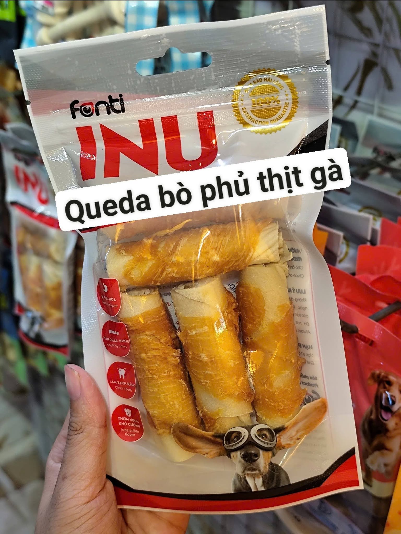 BÁNH THƯỞNG CHO CHÓ FONTI INU