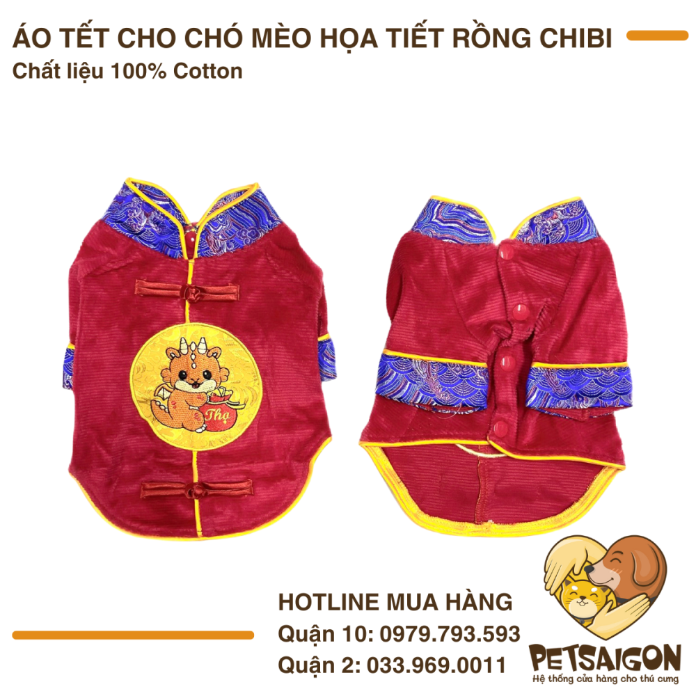 Áo Tết Rồng Chibi