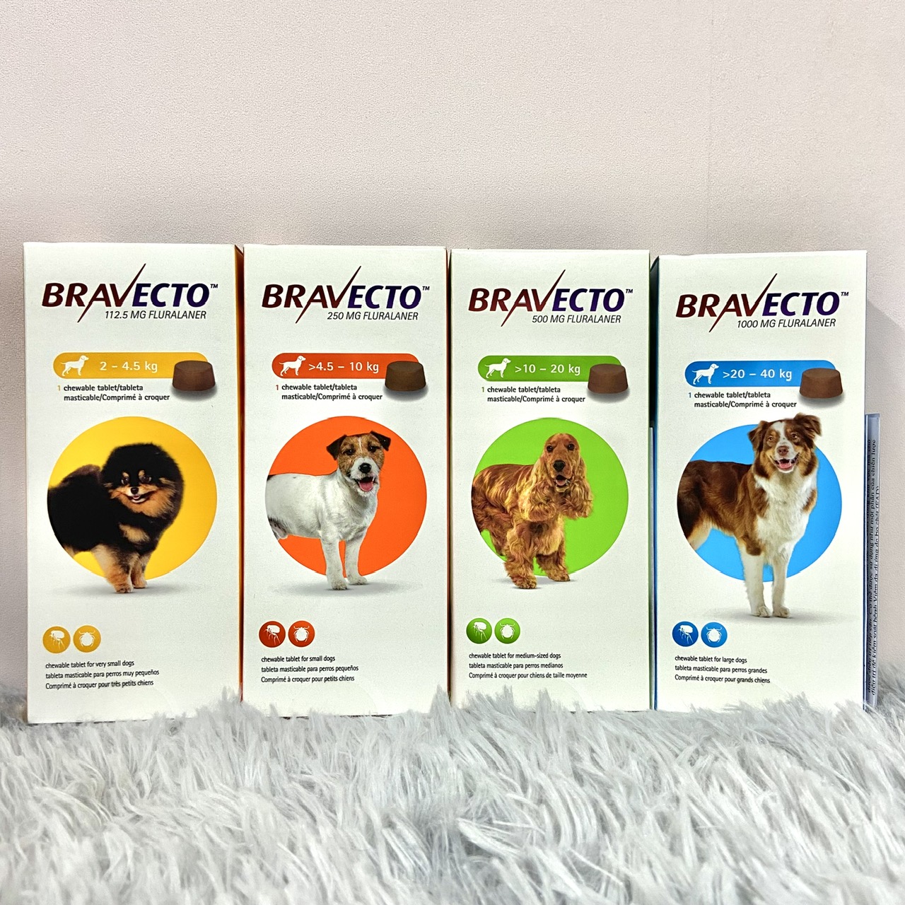 Bravecto Cho Chó Viên Uống Điều Trị Viêm Da