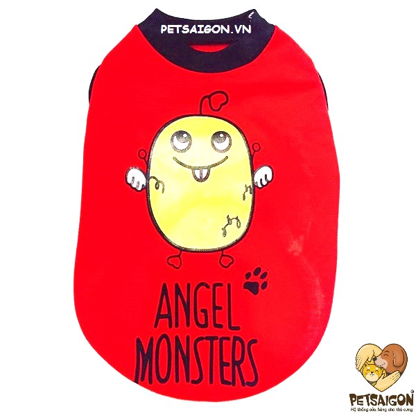 Áo Cho Chó Mèo Monster Sát Nách