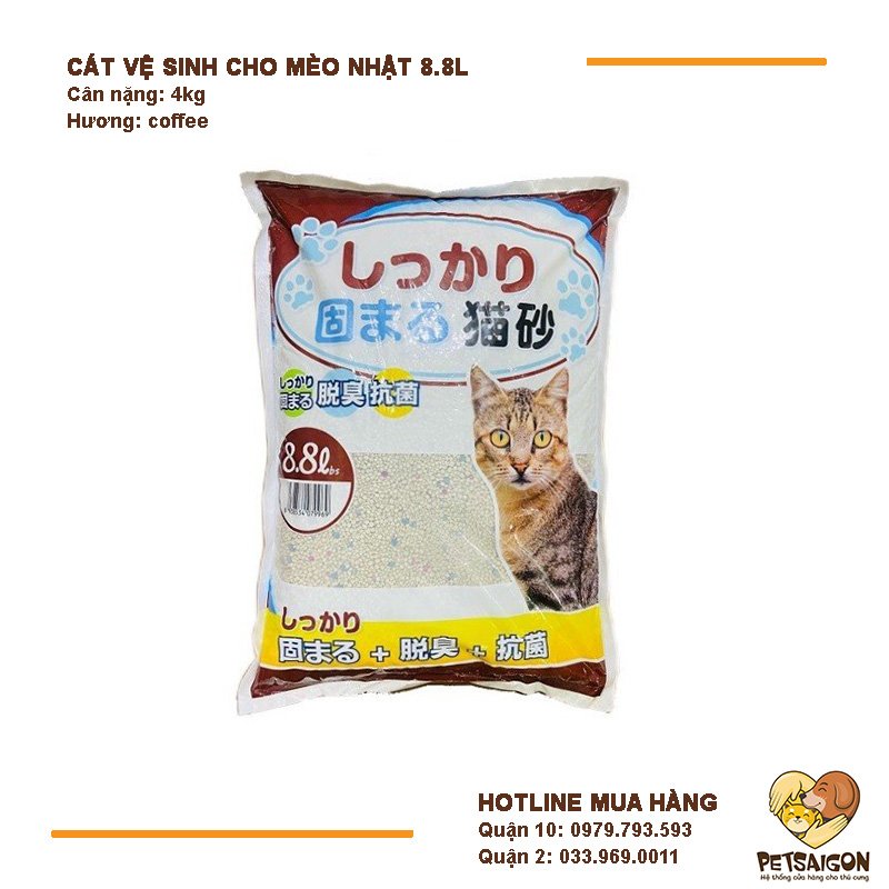Cát Vệ Sinh Cho Mèo Nhật Bản Gói 5L