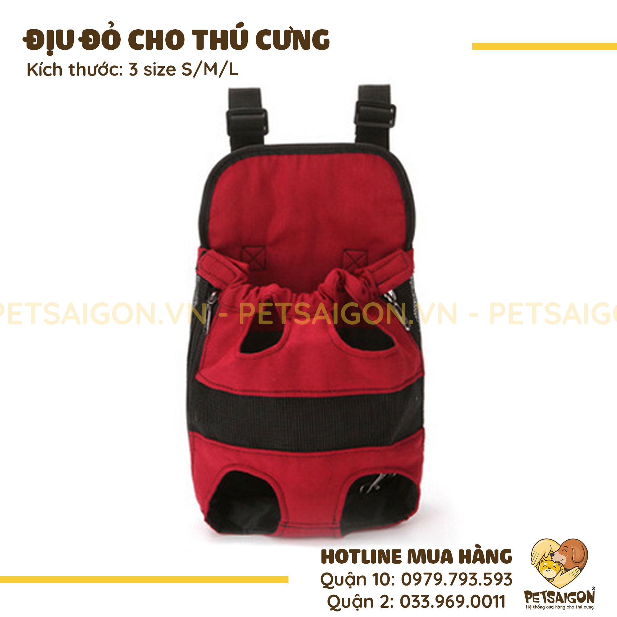 Địu Cho Chó Mèo