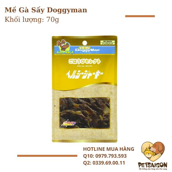 Mề Gà Sấy Doggyman 70G