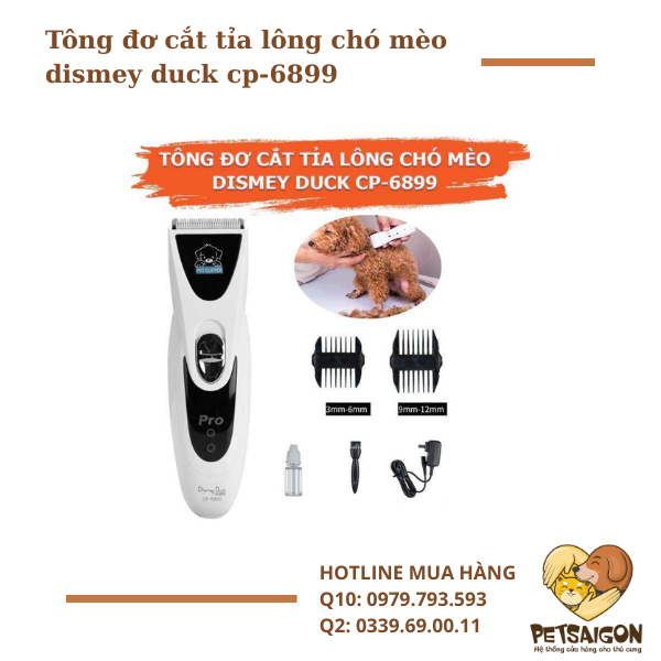 Tông đơ Dismey Duck