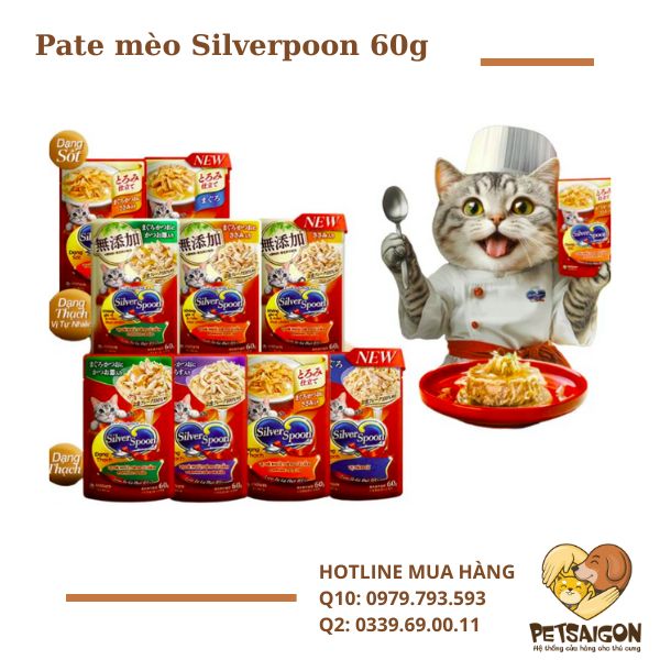 PATE MÈO SILVER SPOON 60G