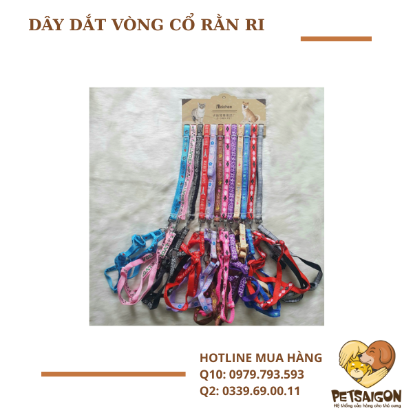 DÂY DẮT CHÓ MÈO