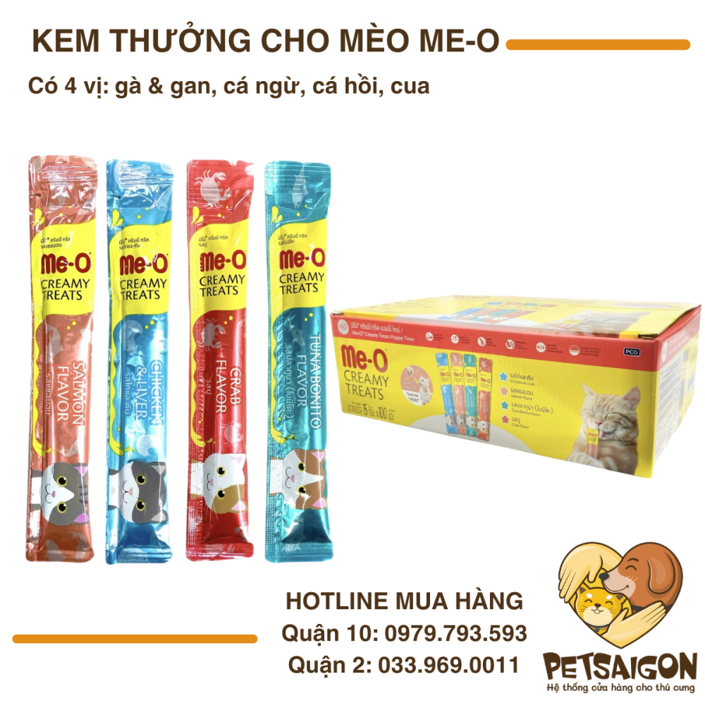 Kem Thưởng Cho Mèo Me-O
