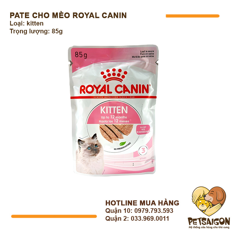 Pate Cho Mèo Con Royal Canin Kitten Instinctive