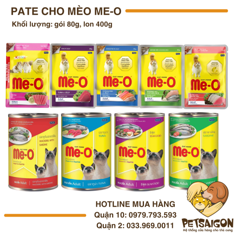 Pate Cho Mèo Me-O