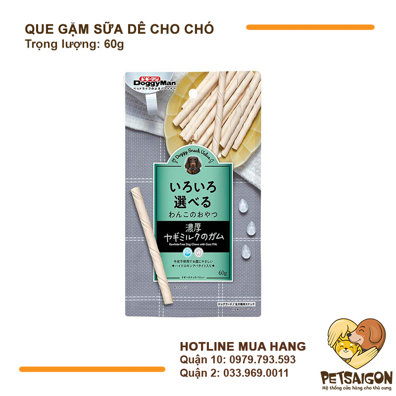 Que Gặm Hương Sữa Dê 60G