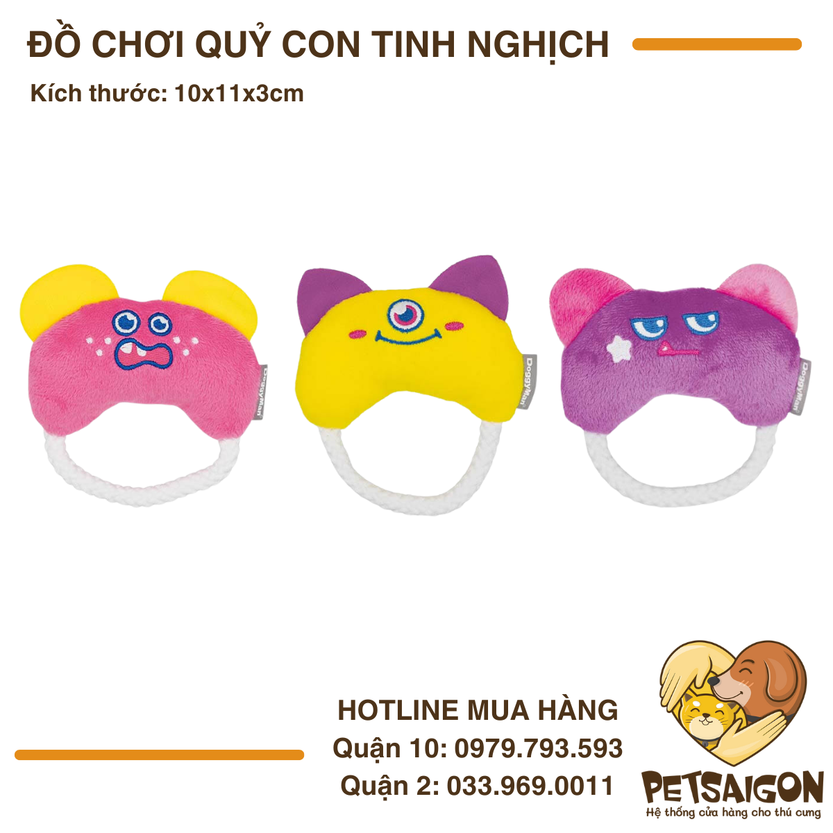 Đồ Chơi Cho Chó Quỷ Con Tinh Nghịch