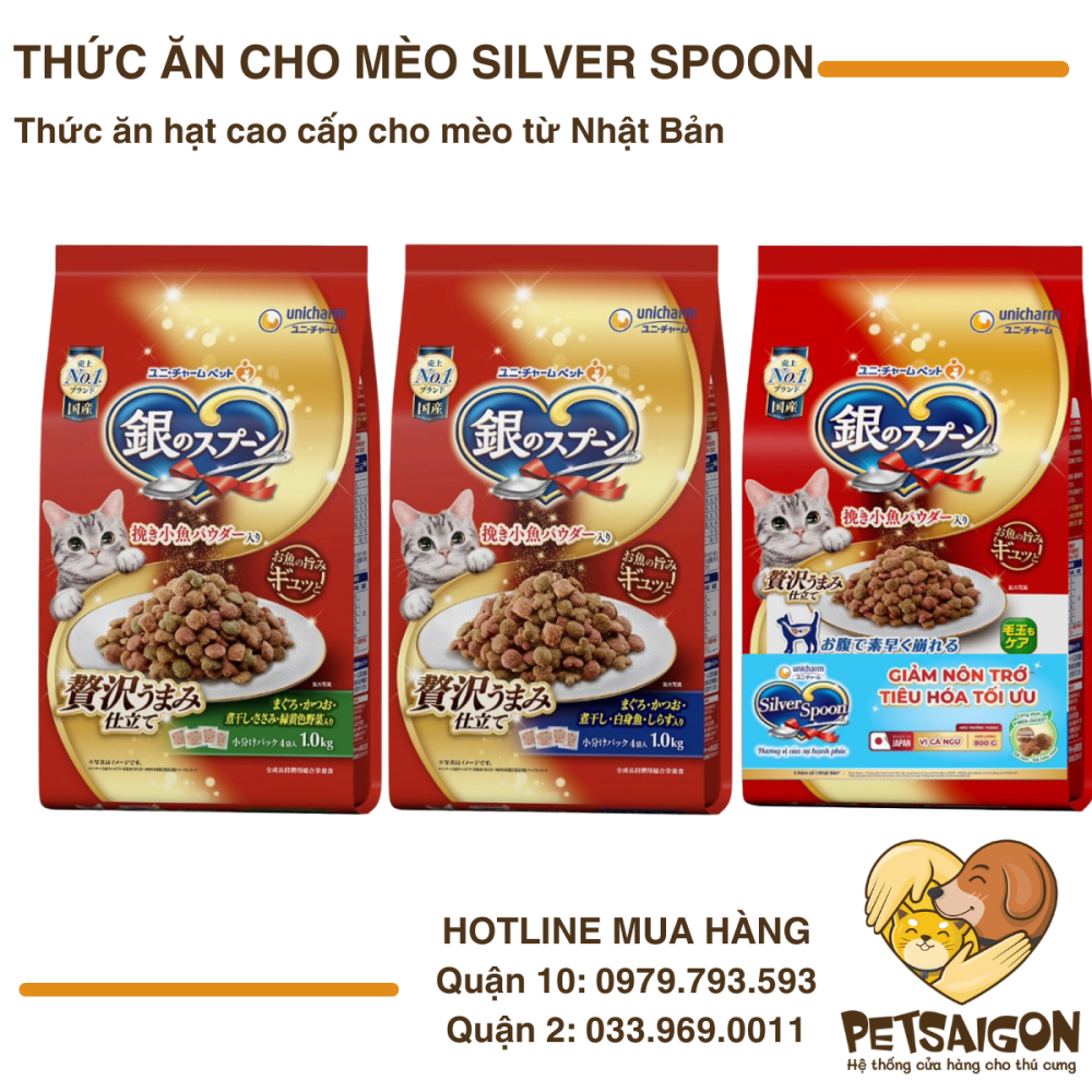 Thức Ăn Cho Mèo Silver Spoon
