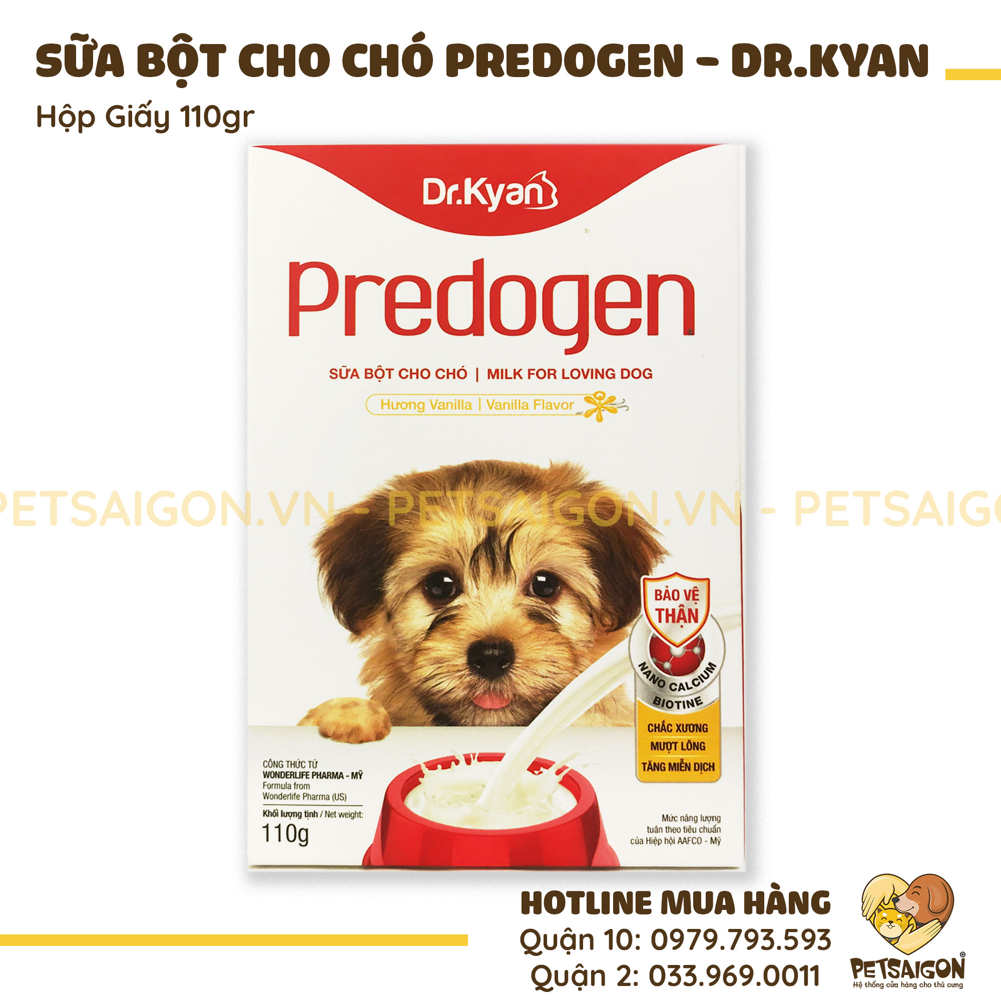 Sữa Bột Cho Chó Predogen