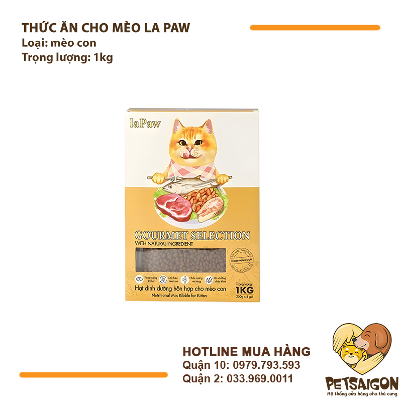 Thức Ăn Cho Mèo Lapaw