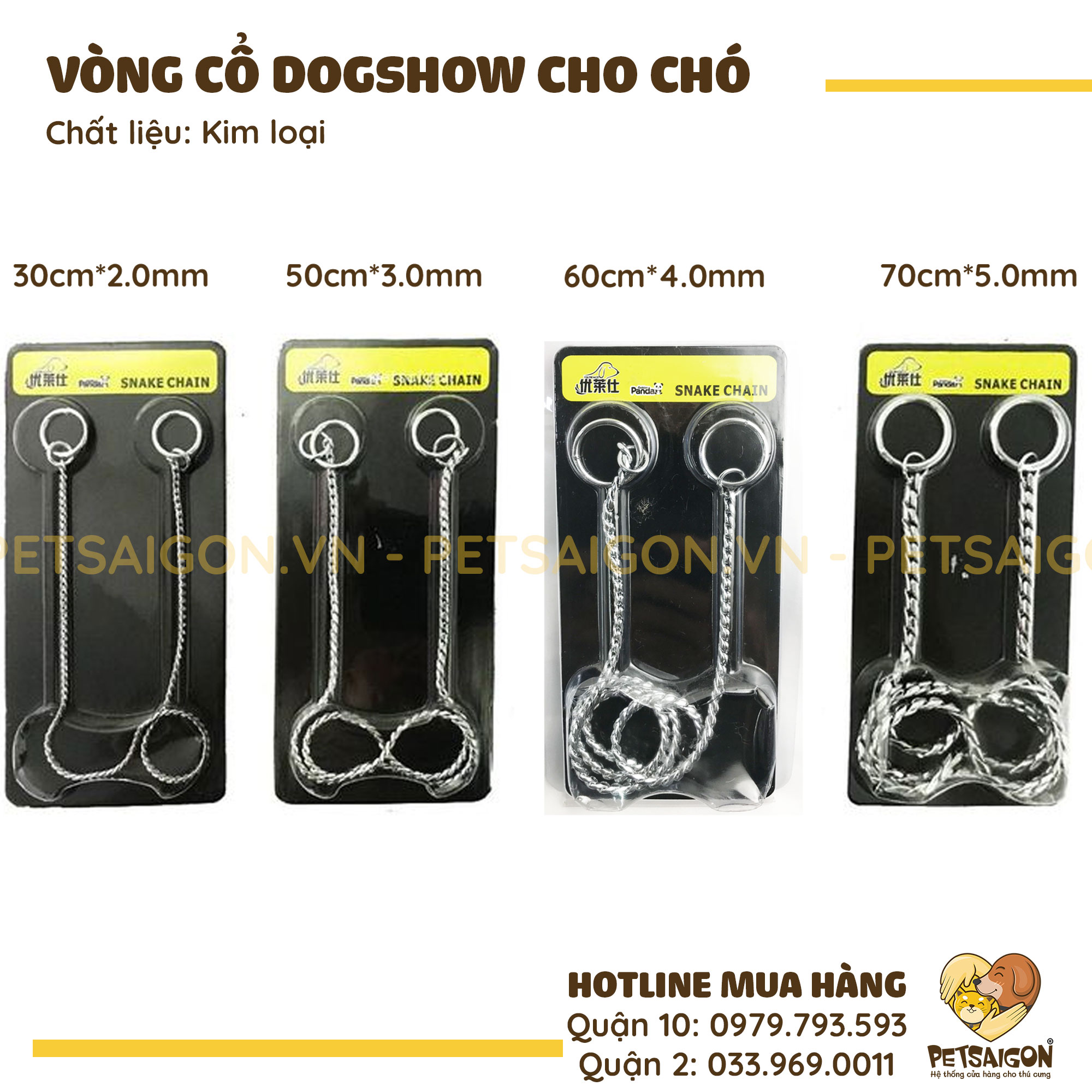 Vòng Cổ Huấn Luyện Chó Dogshow