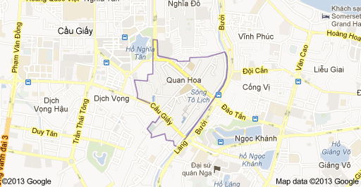Chuyển nhà giá rẻ tại Quan Hoa, Cầu Giáy