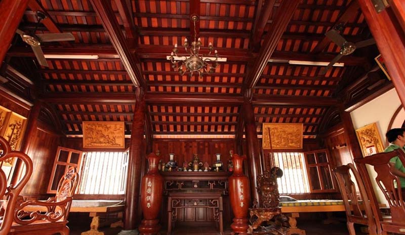 Thiết kế và thi công nhà gỗ kẻ truyền