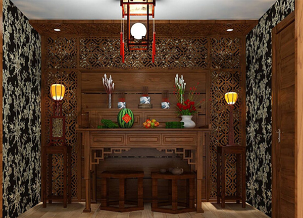 Cách sắp xếp tủ thờ trong gia đình