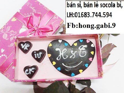 Sỉ socola valentine giá rẻ.