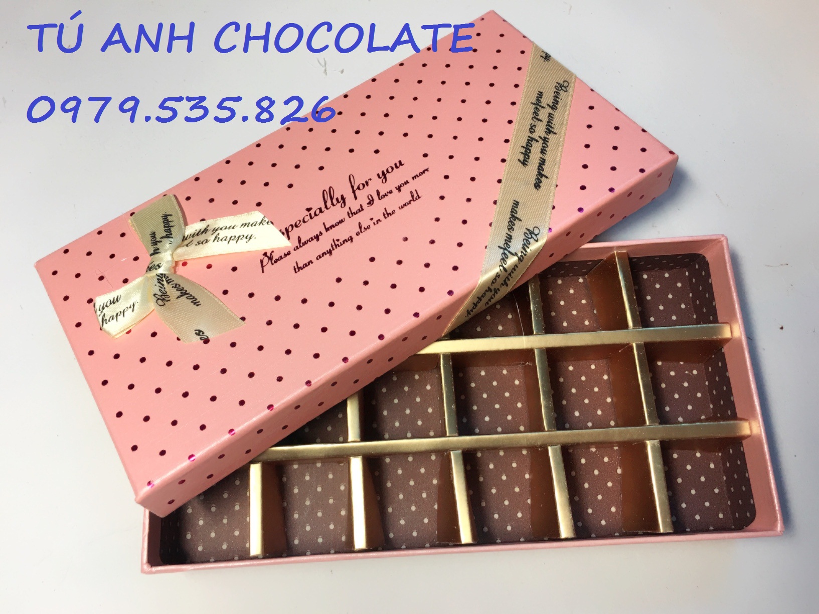 Bán buôn hộp đựng socola - TÚ ANH CHOCOLATE