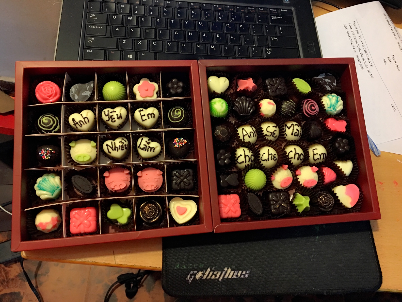 Cơ sở nhập sỉ chocolate valentine uy tín chất lượng.