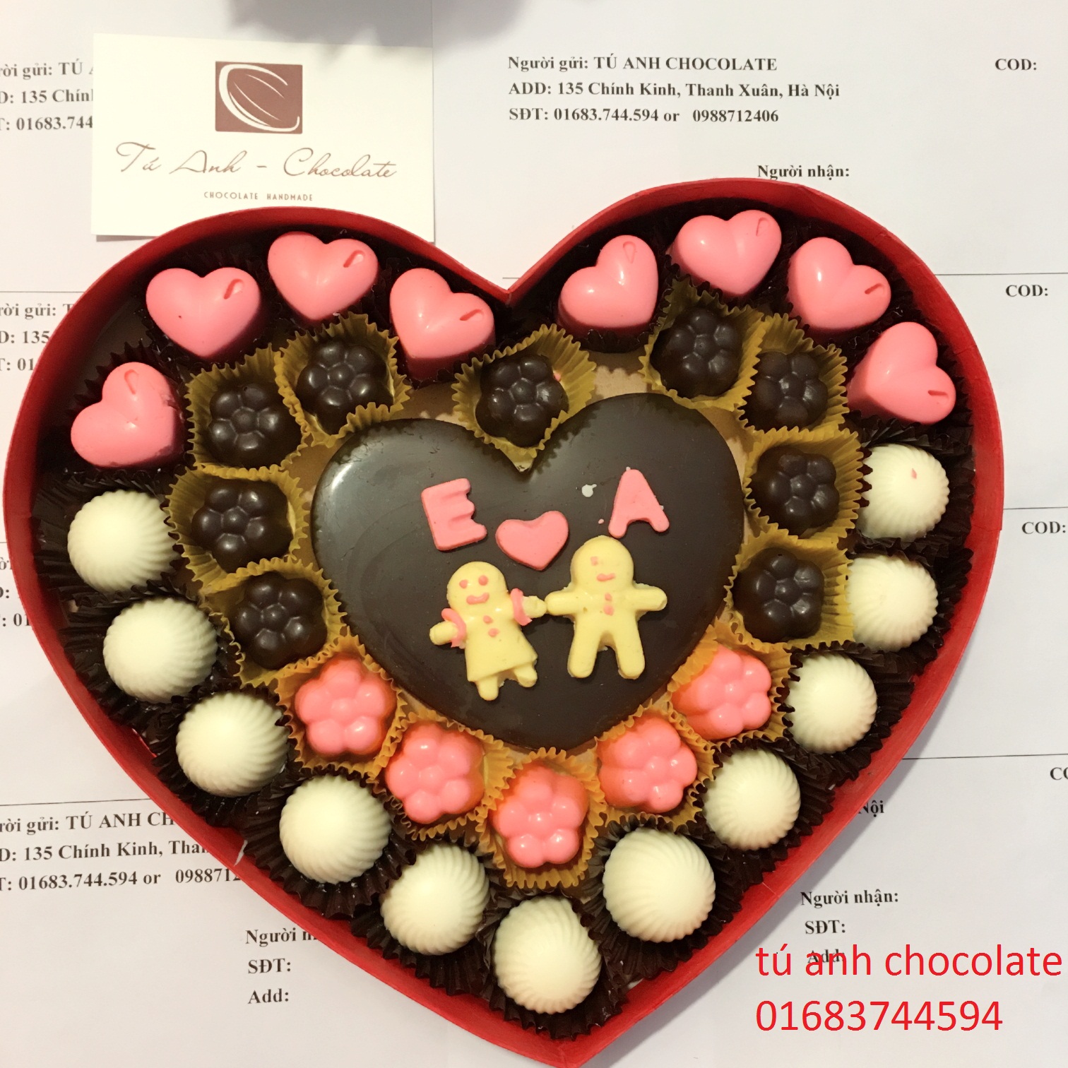 100 mẫu quà tặng socola valentine 2018 mới nhất - Tú Anh Chocolate