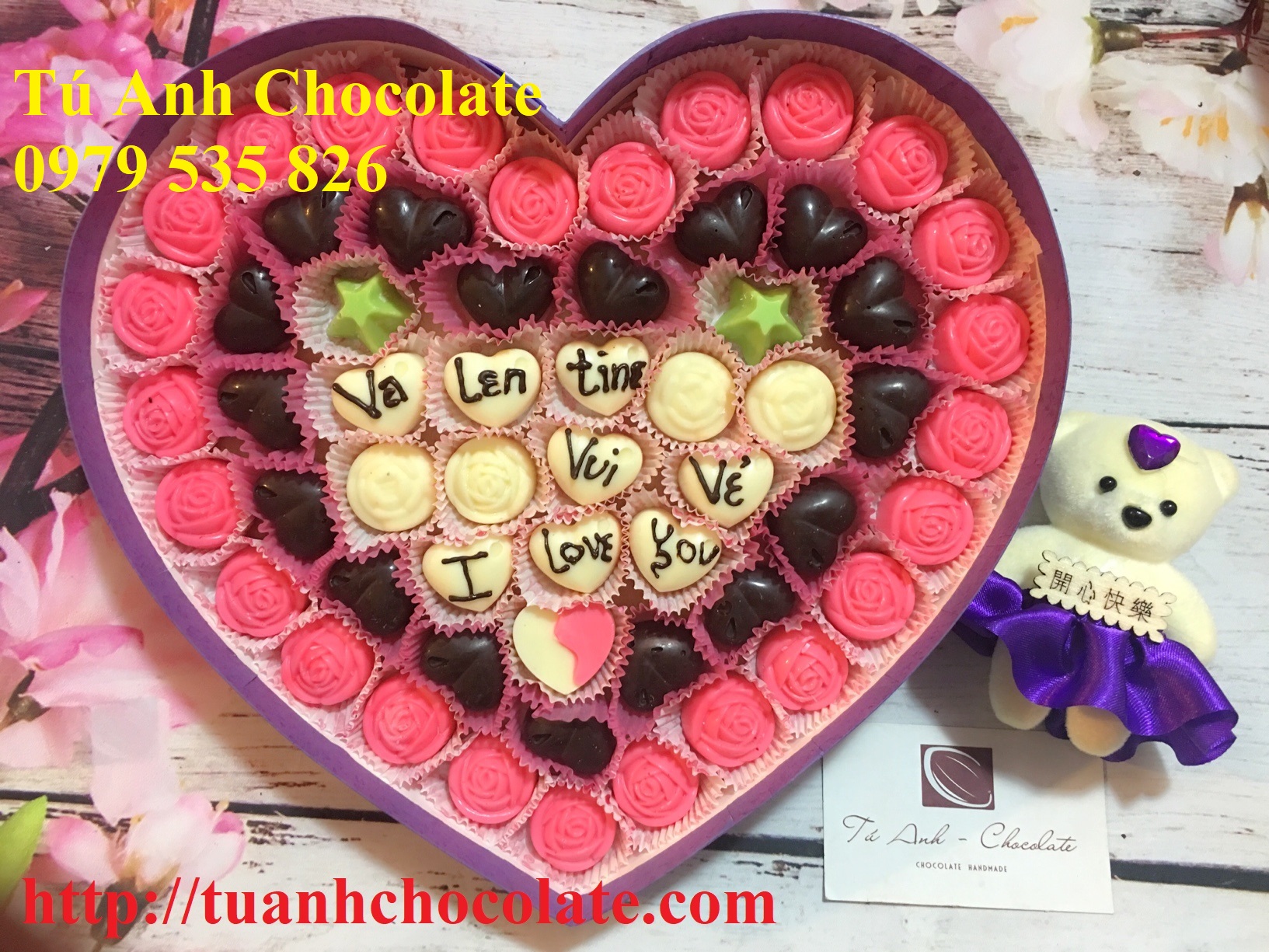 Bán buôn socola Valentine Hà Nội 2019 giá rẻ