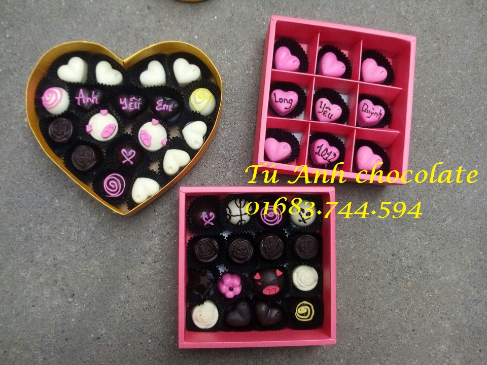 100 Mẫu socola valentine 2019 đẹp nhất - Tú Anh Chocolate