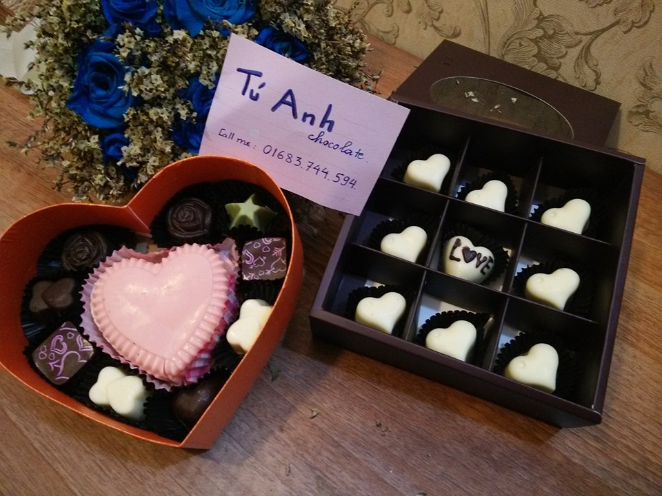 TÚ ANH CHOCOLATE - Shop sỉ socola valentine, Sỉ hộp đựng socola