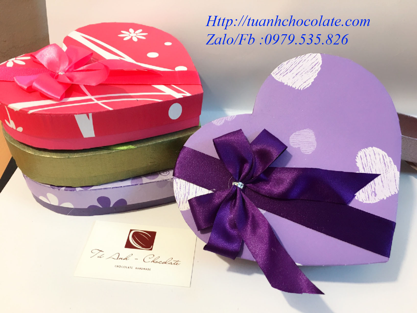 hộp đựng socola