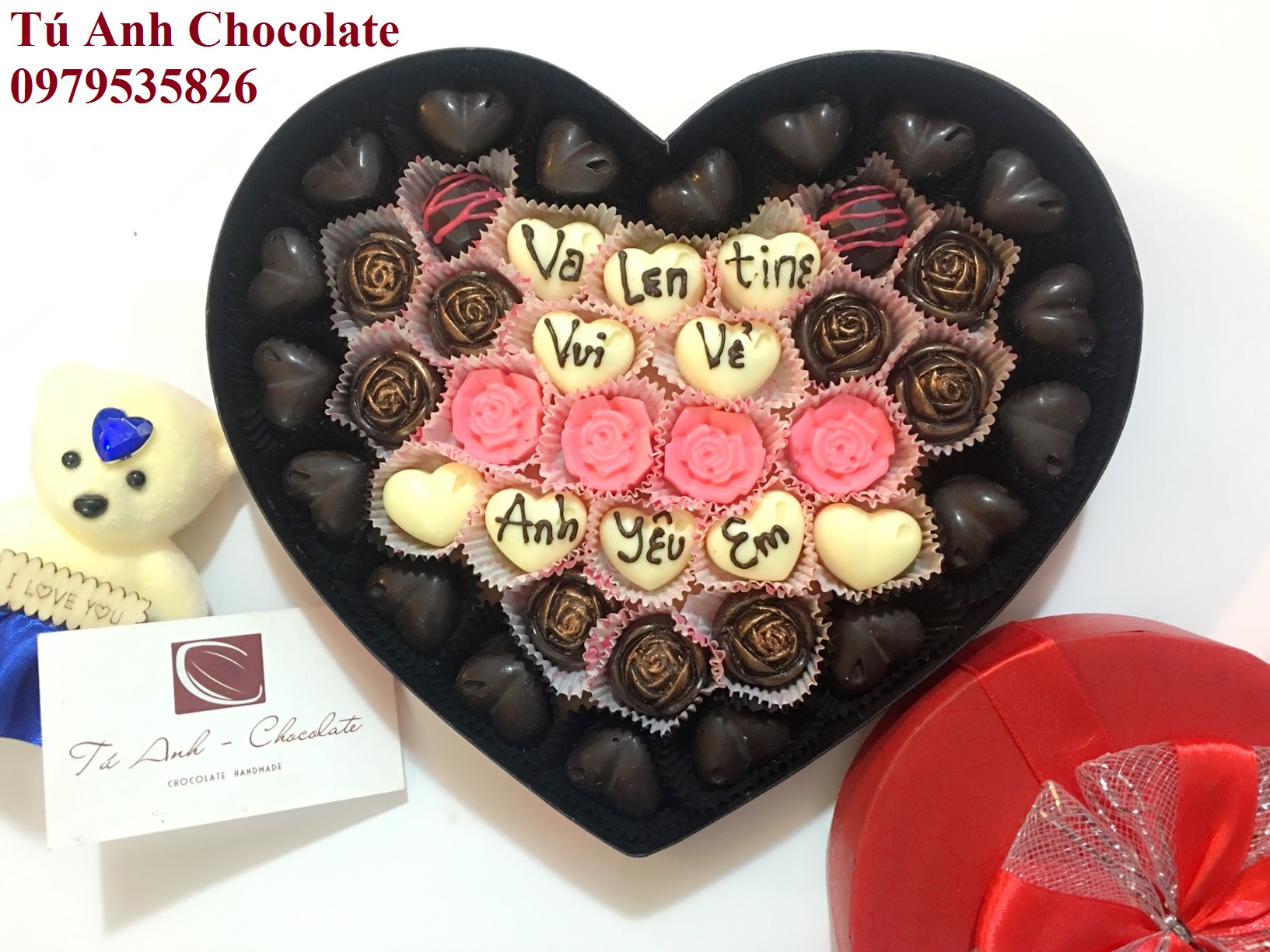 socola valentine quà tặng