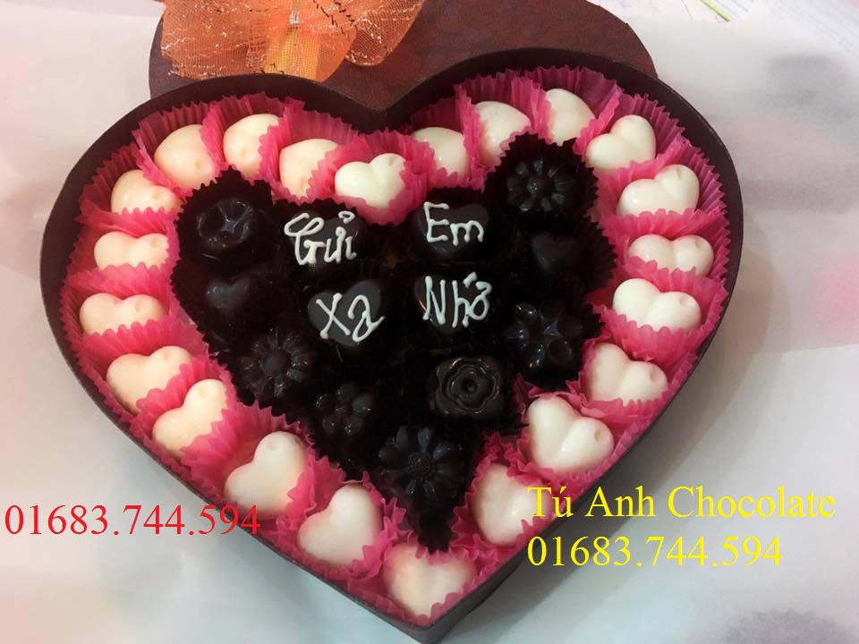 mẫu socola valentine 2018 đẹp