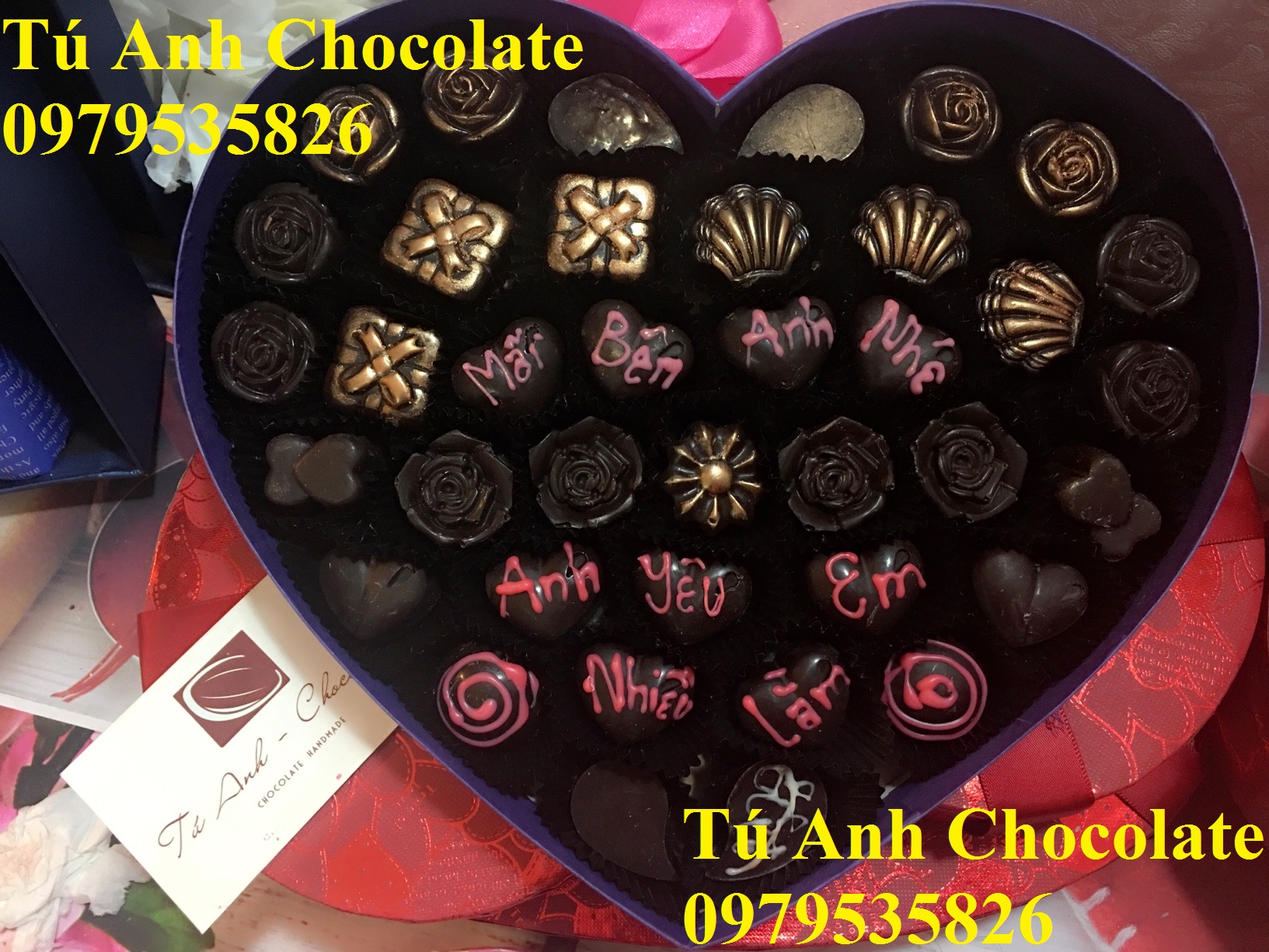 Socola valentine và cách làm socola handmade