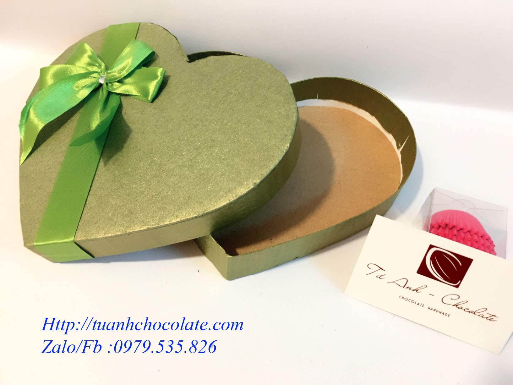 bán buôn hộp đựng socola hình tim