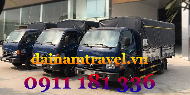 BẢNG GIÁ CHO THUÊ XE TẢI 2 TẤN VÀ 2,5 TẤN