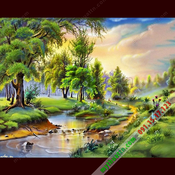 Tranh phong cảnh đẹp lung linh