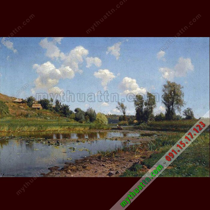 Tranh sơn dầu phong cảnh đẹp