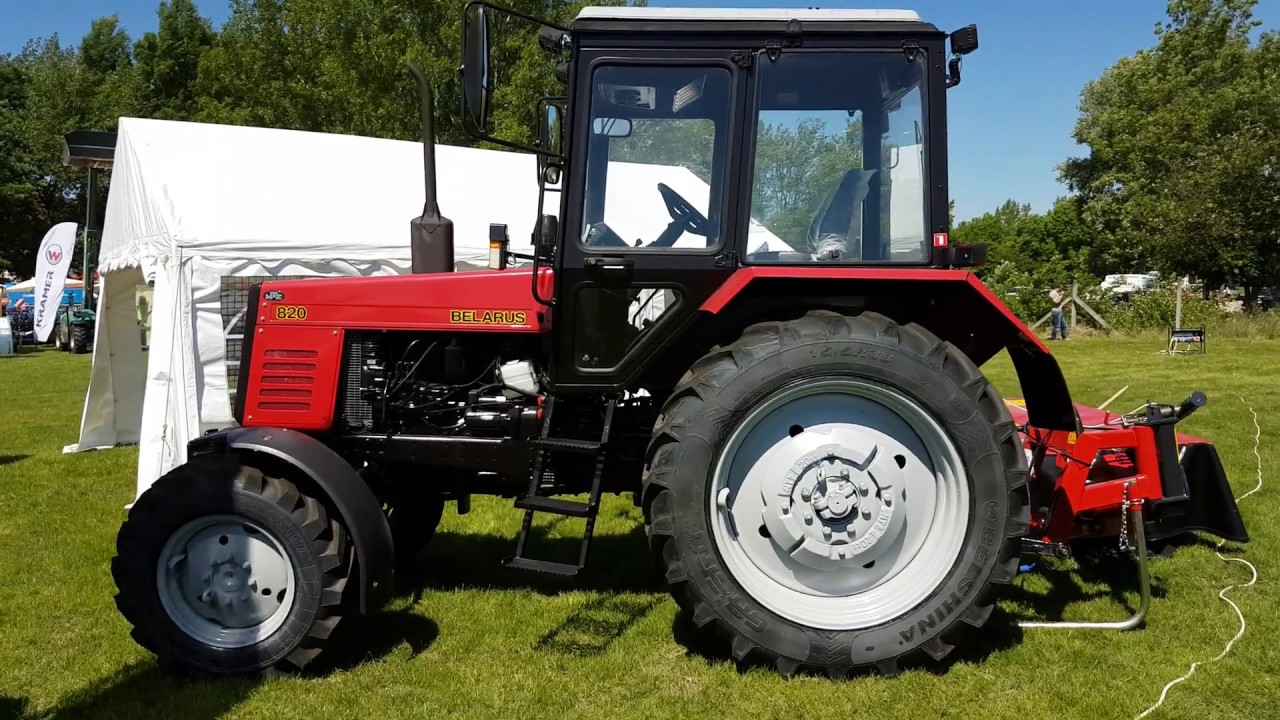 Thông số kỹ thuật máy cày  Belarus 820