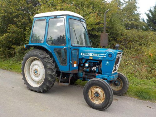 Thông số kỹ thuật máy cày Ford 4600