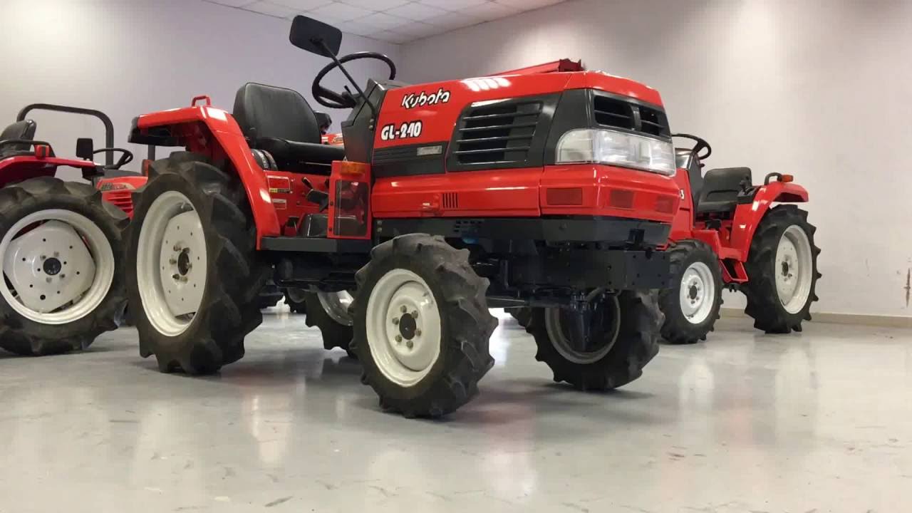 Thông số kỹ thuật máy cày Kubota GL240 ( GL-240)