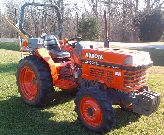 Thông số kỹ thuật máy cày Kubota L3000 (L3000)