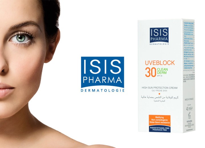 Kem chống nắng ISIS Pharma Uveblock SPF 30 dành cho da nhờn 40ml