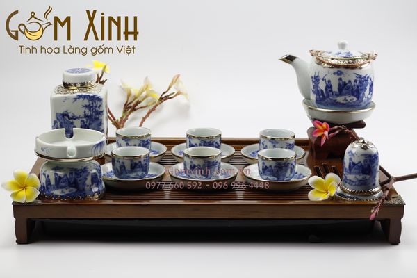 Mẫu quà tặng tết cao cấp - quà tặng tết 2019 bằng gốm sứ