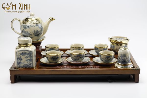 Địa chỉ mua ấm chén bọc đồng đẹp nhất tại Bát Tràng ở đâu?