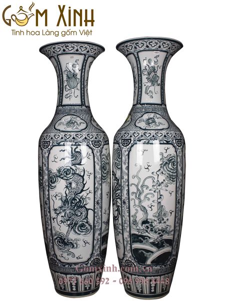 Quy trình sản xuất lọ lộc bình gốm sứ Bát Tràng đẹp chuẩn
