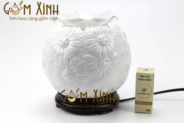 Tìm Hiểu Về Đèn Xông Tinh Dầu Bát Tràng - Xưởng Gốm Sứ Bát Tràng