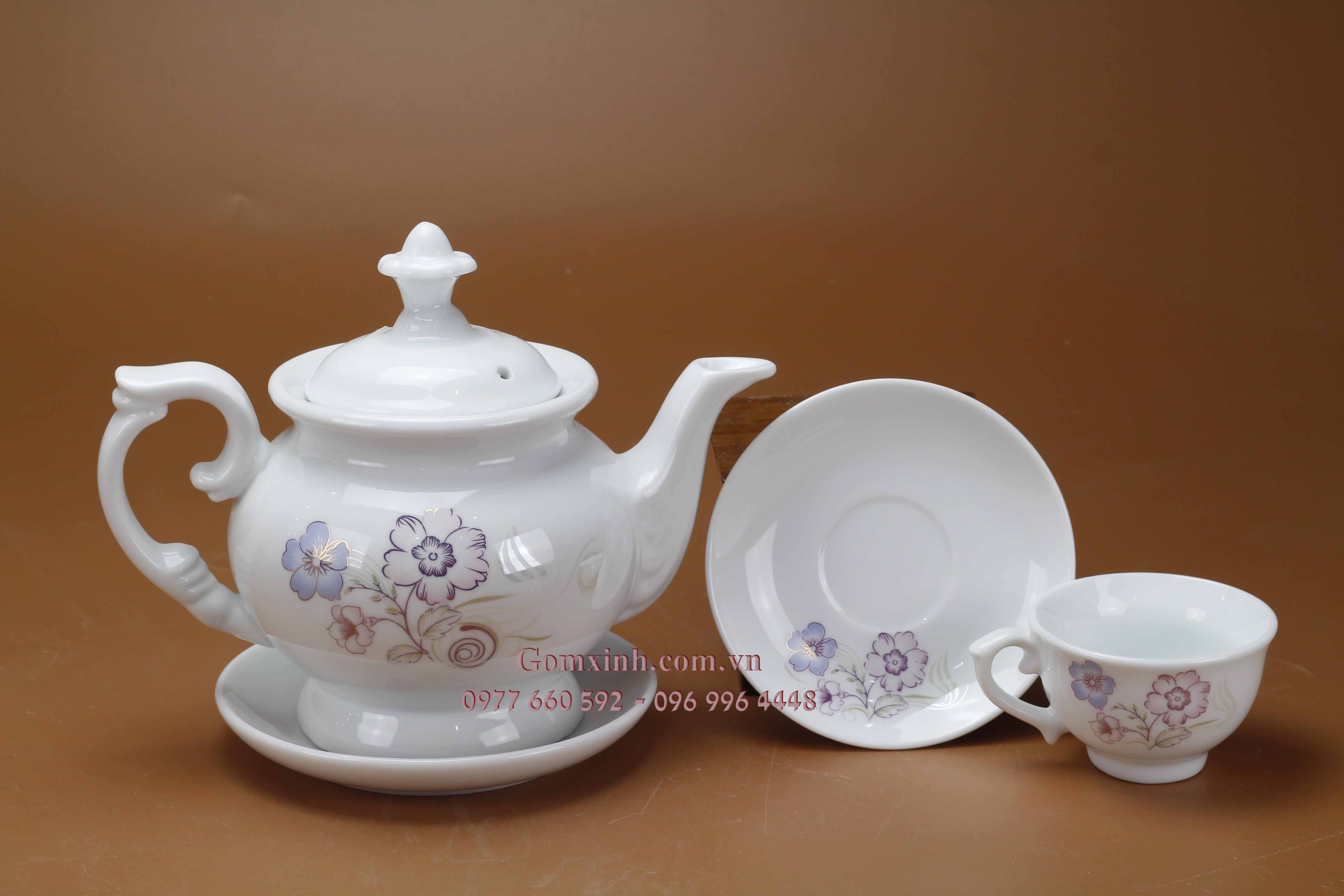 Bộ trà Phú Quý hoa tỉ muội